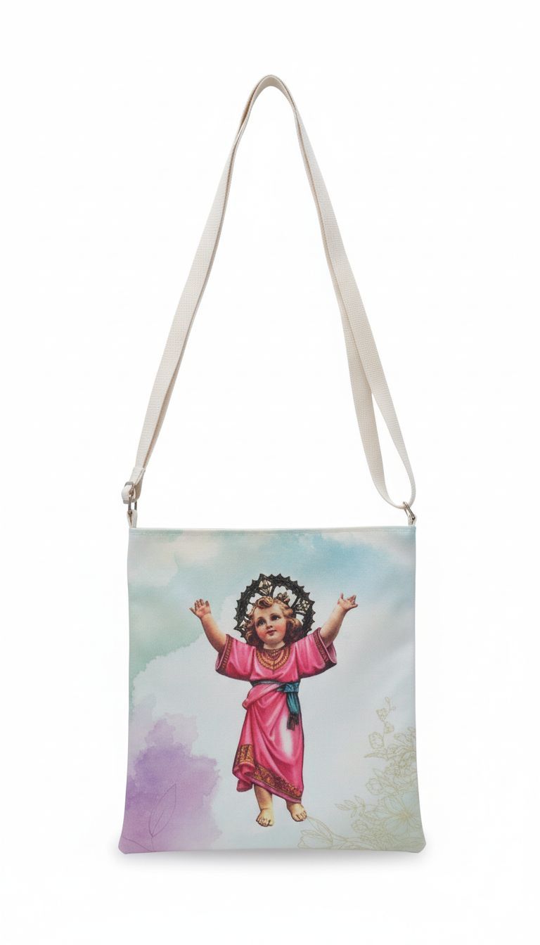 ?️ Bolso Misionero de Doble Cara Divino Niño – Fe que te Acompaña
