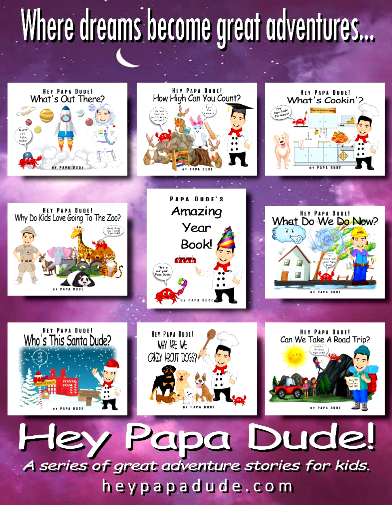 Steve Scaffidi - Hey Papa Dude Series of Children's Books on the Close The Deal.com Podcast with Ewell Smith