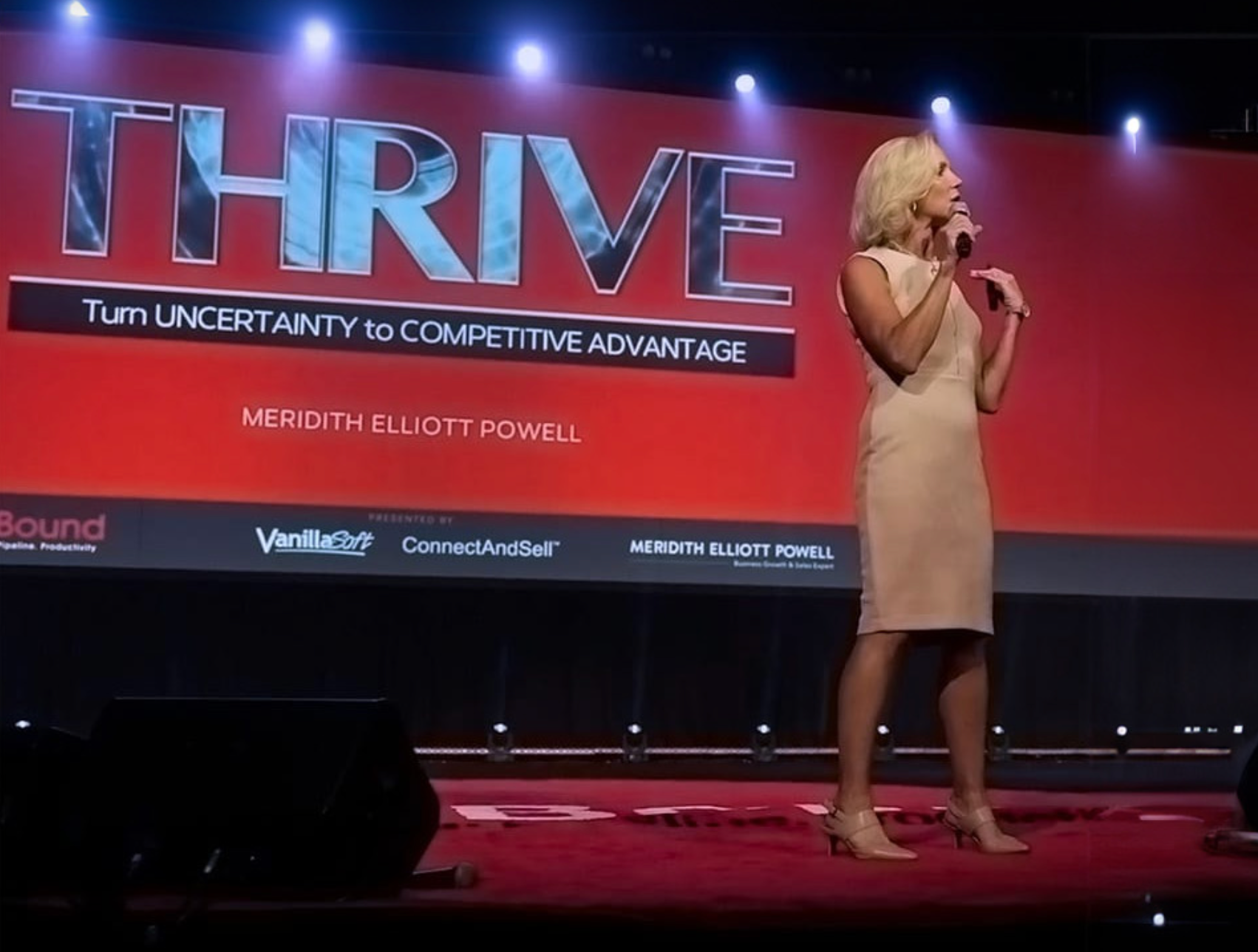 Meridith Powell Speaks  on her new book Thrive