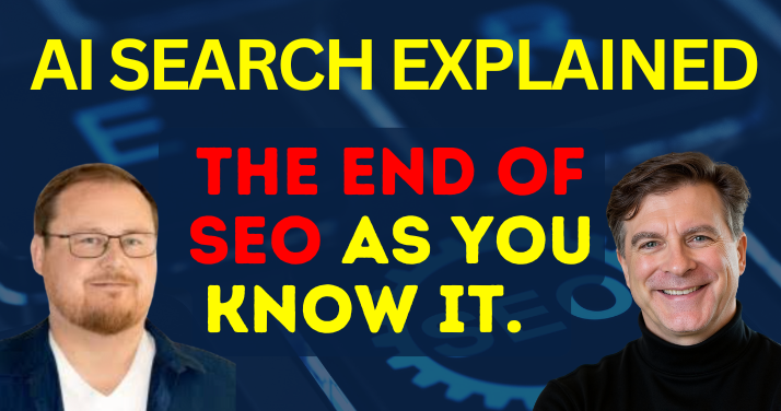 two men and title copy I search explained and the end of SEO as you know it