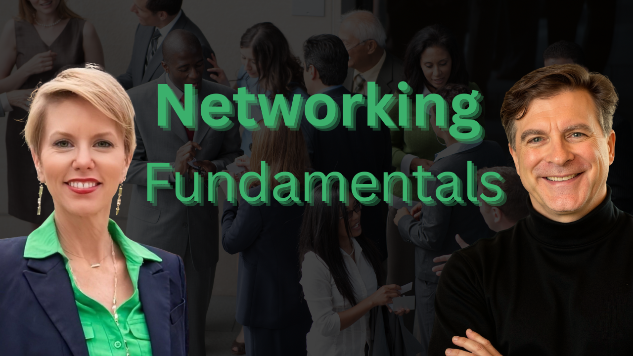 Podcast thumbnail of Ewell Smith and Angie Weidel on networking fundamentals