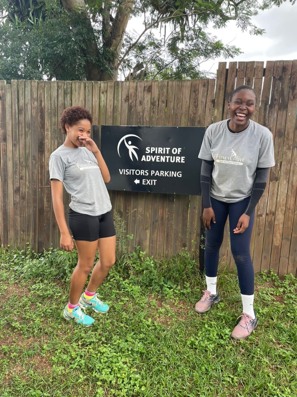 Netball teams at FitnessAlive in Durban