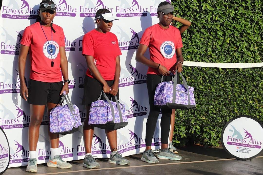 Netball teams at FitnessAlive in Durban