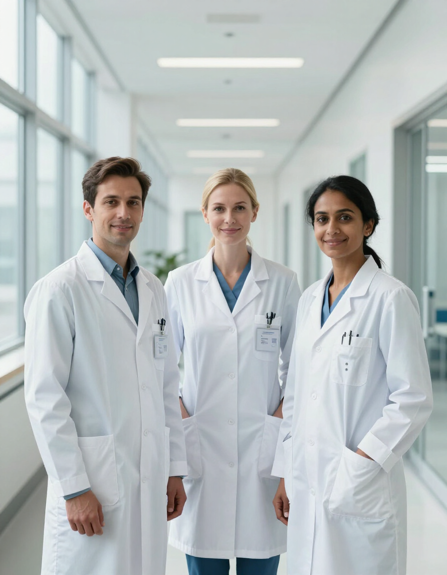 Team di professionisti del centro medico