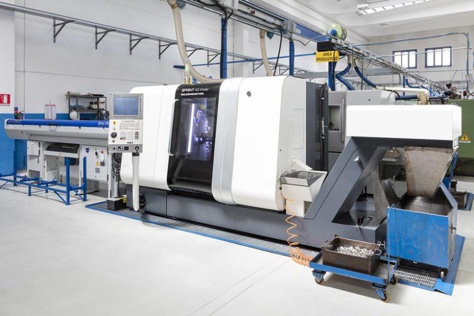 Metal turning in Turin