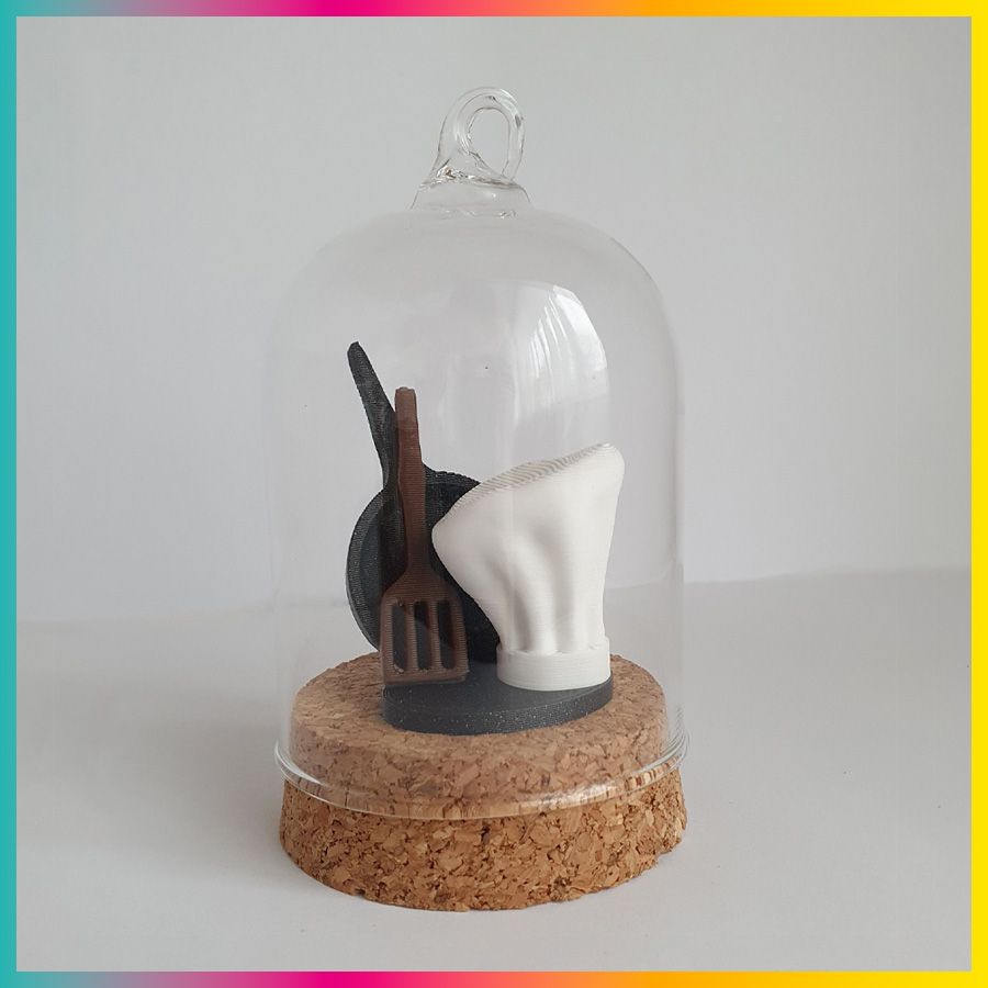 3D Kado voor vrijwilligers eetgroep