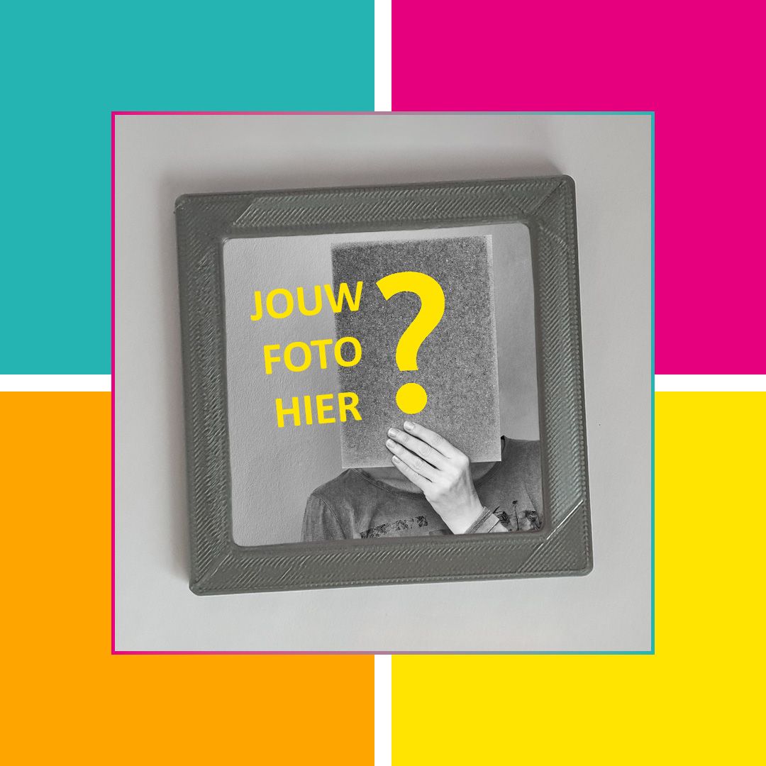 3D Kado onderzetter met foto