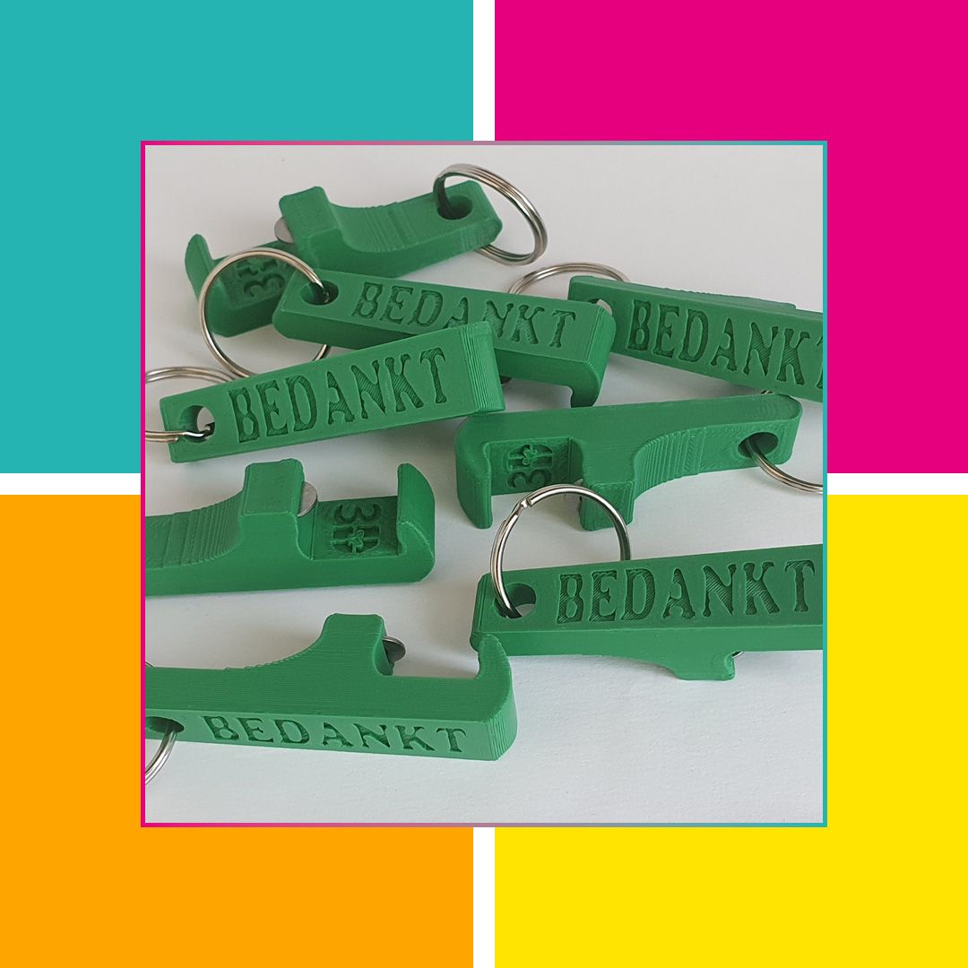 Meer dan 10 3D Kado openers bestellen? Vraag offerte aan!