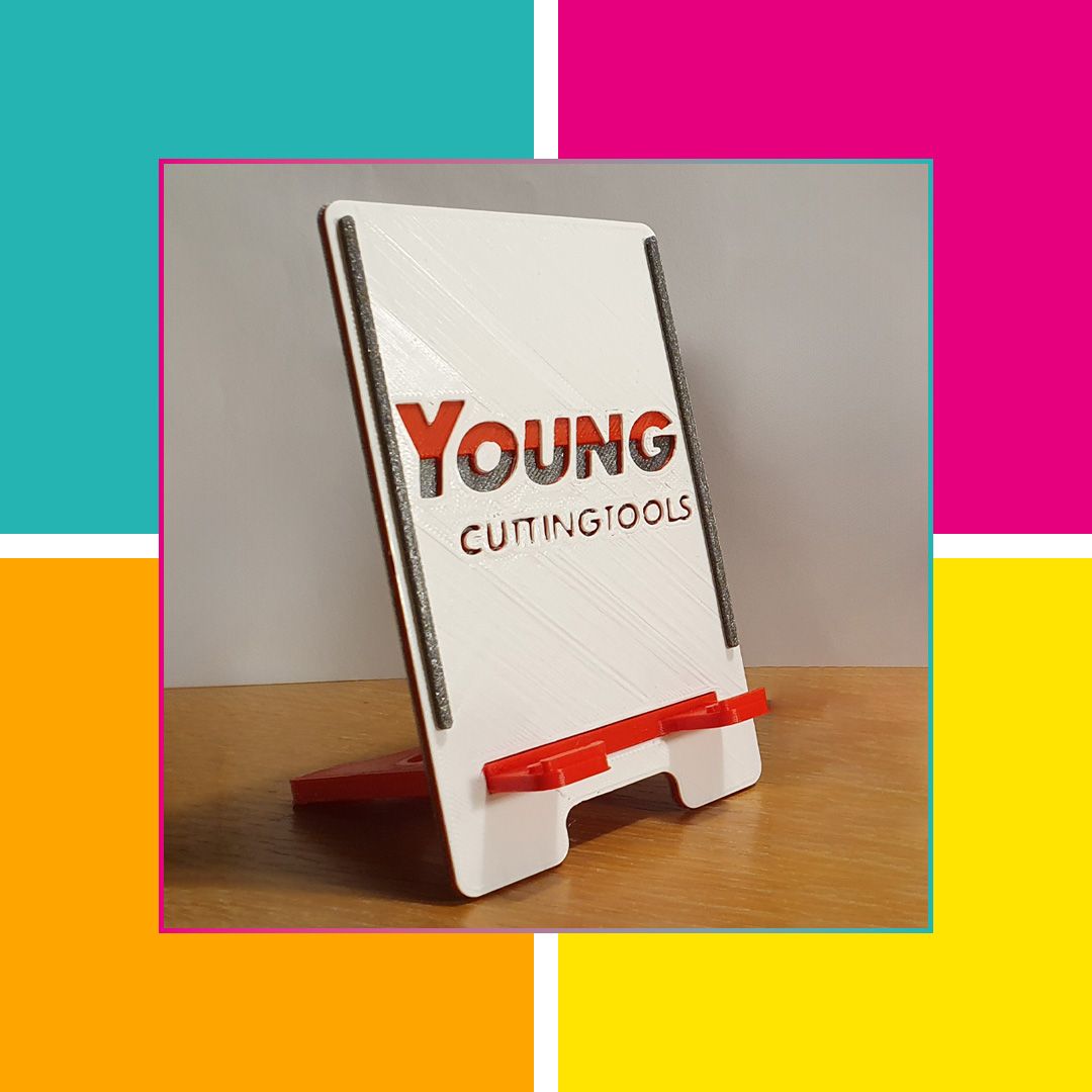 Zakelijk 3D Kado standaard met logo