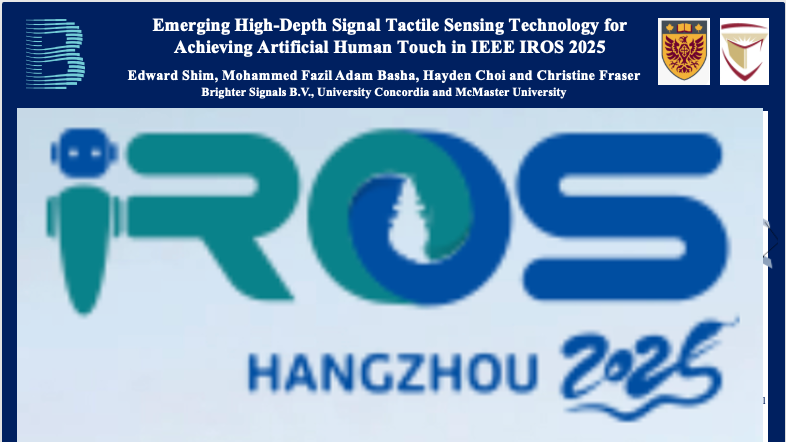 Brighter Signals at IROS