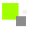decorative cube graphic