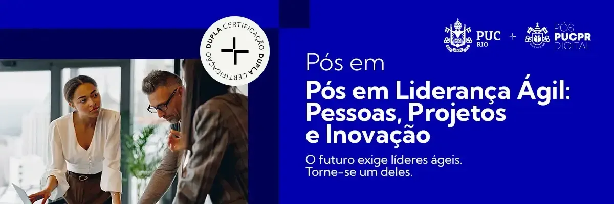 Two people collaborating at a table. Text says 