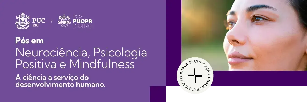 Woman's face near text: 