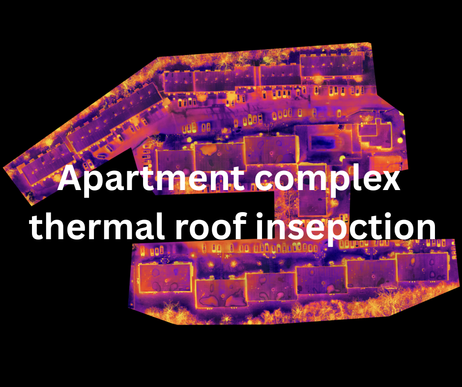 aparpment complex thermal roof inspcetion