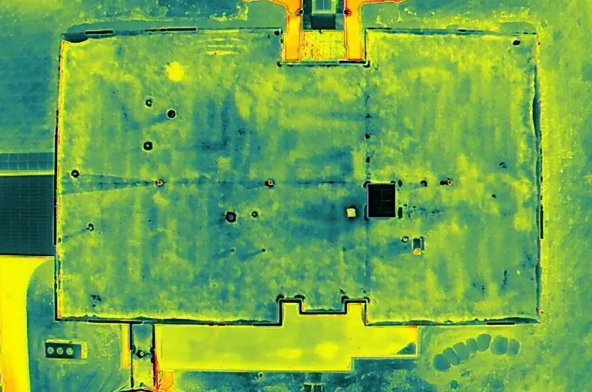 aerial roof thermography services Dayton ohio