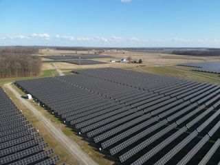 drone construction site progression photos in Columbus  ohio