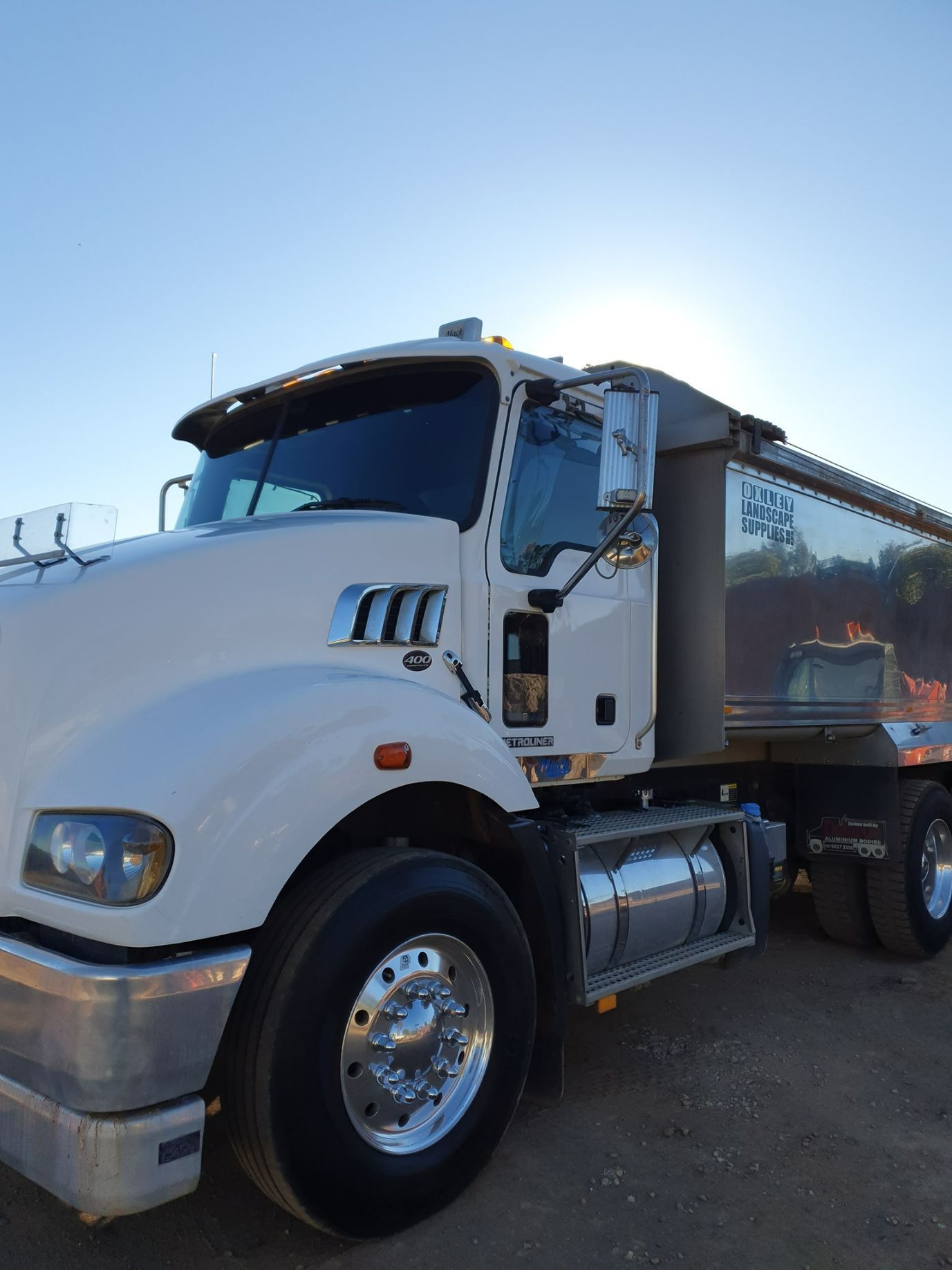 Oxley Landscape Supplies Truck — Truck Hire in Port Macquarie, NSW