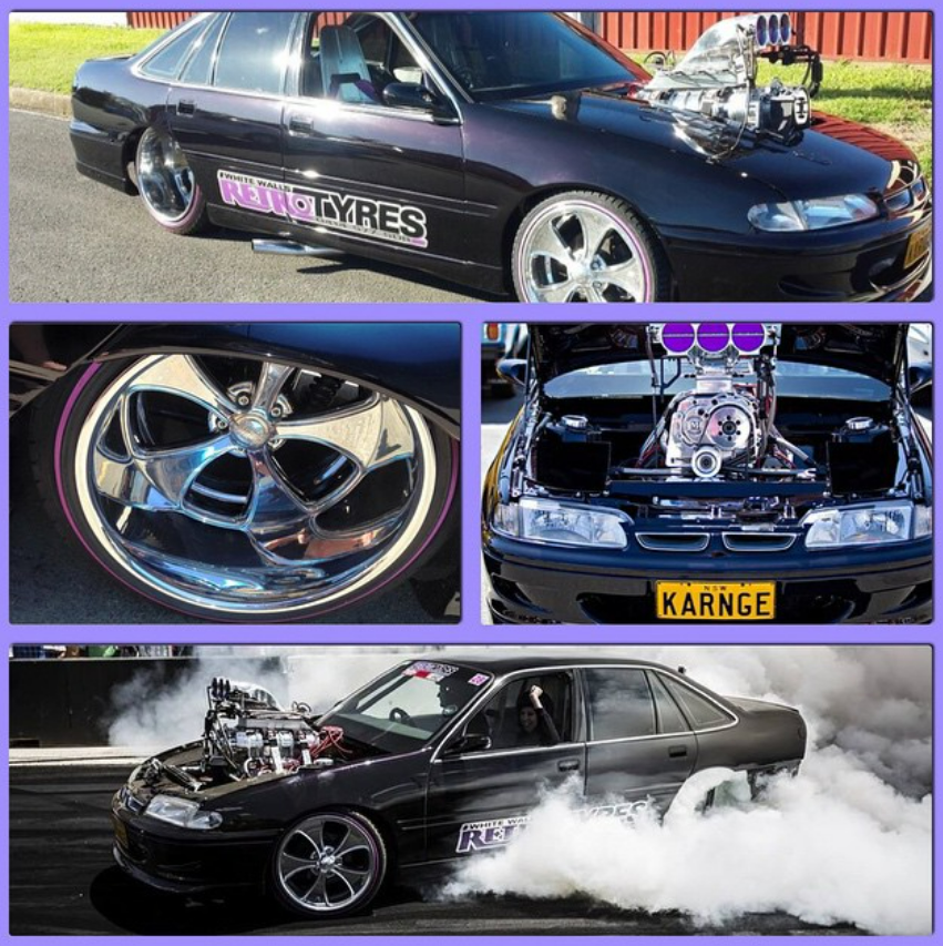 A Black Car With a License Plate  — South Coast Radiators In Woonona, NSW