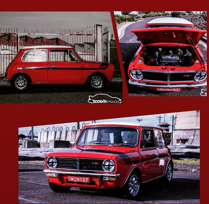 A Red Car With a License Plate — South Coast Radiators In Newcastle, NSW