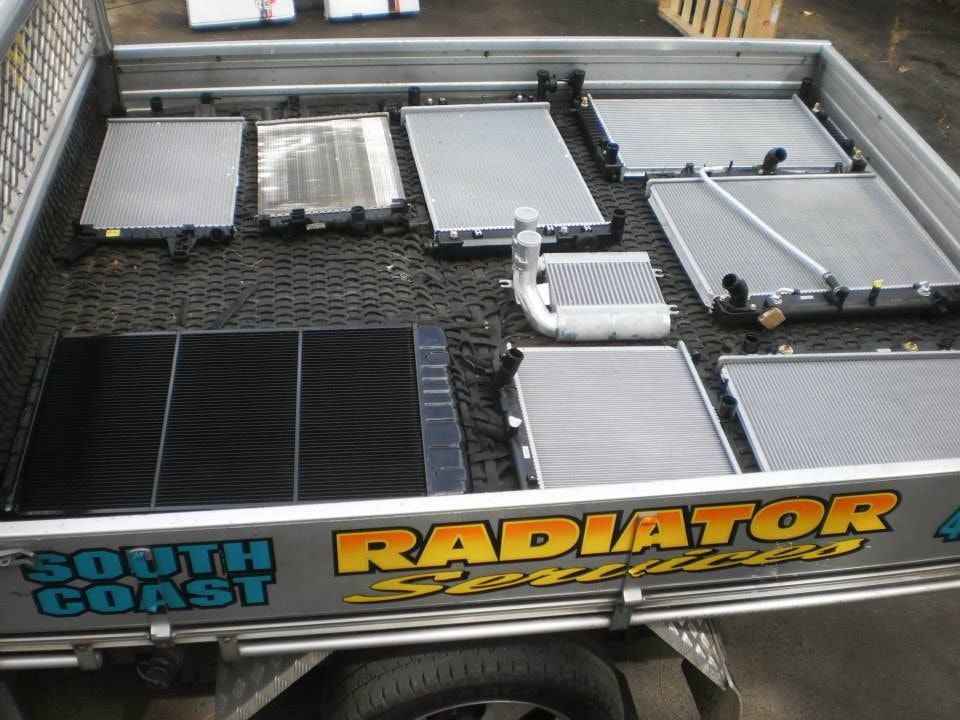 A Truck is Loaded With Radiator Parts — South Coast Radiators In Woonona, NSW