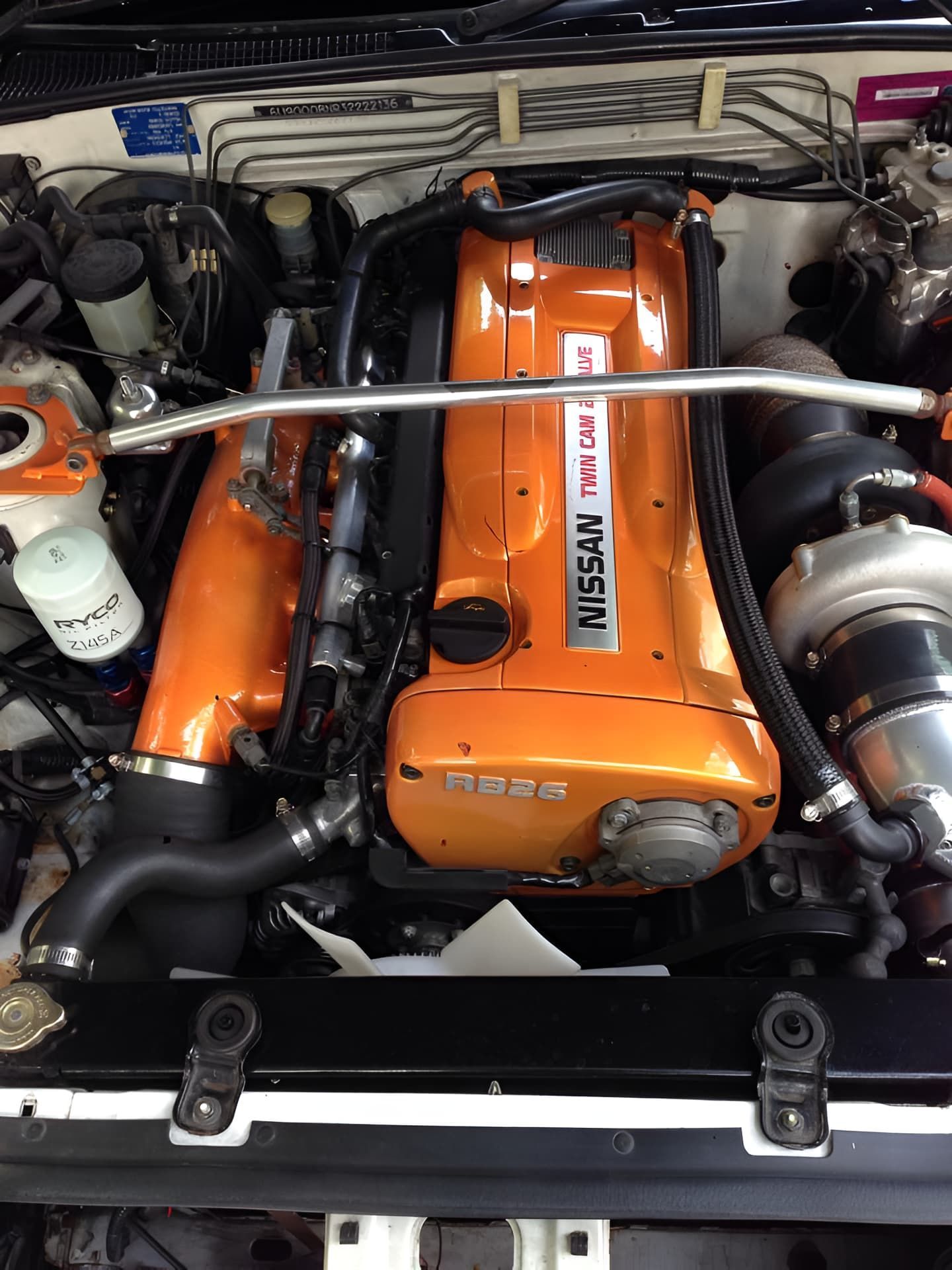 A Close Up of a Nissan Engine in a Car — South Coast Radiators In Sutherland, NSW