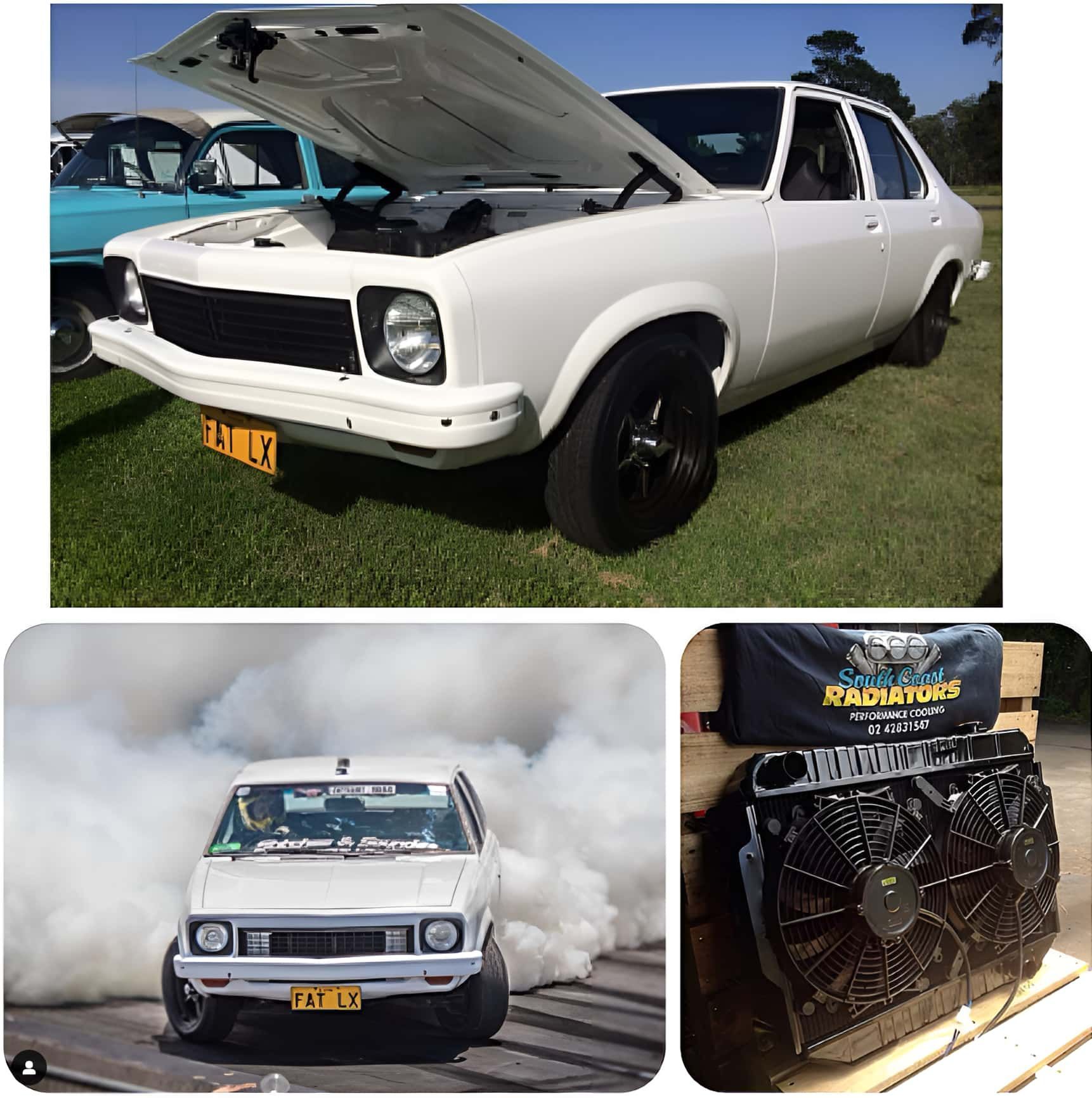 A Picture of a Car With the Hood Up and Smoke Coming Out of It — South Coast Radiators In Woonona, NSW