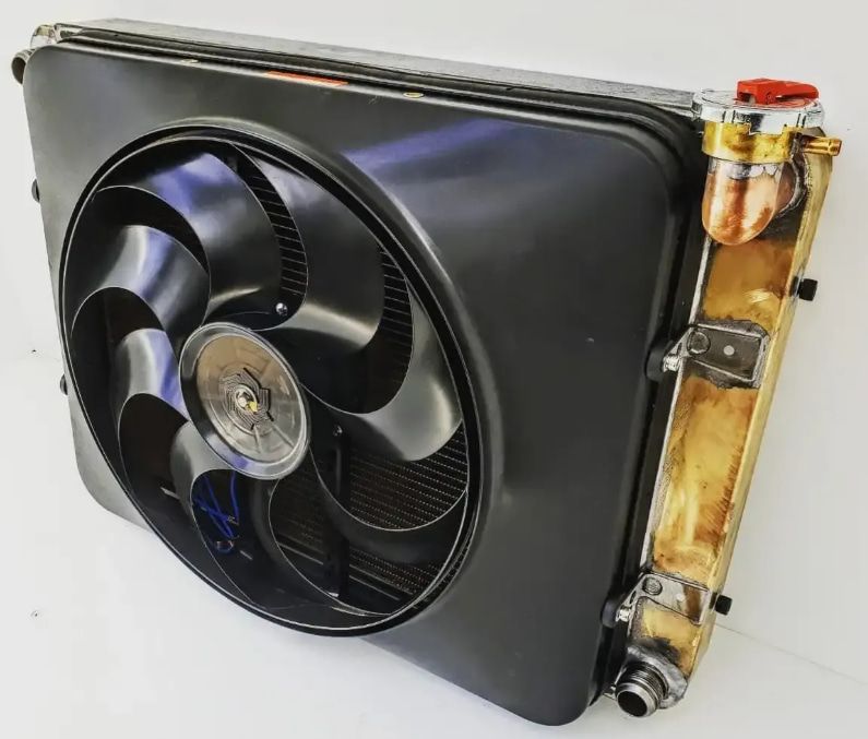 A Radiator With a Fan Attached to It 	— South Coast Radiators In Gosford, NSW