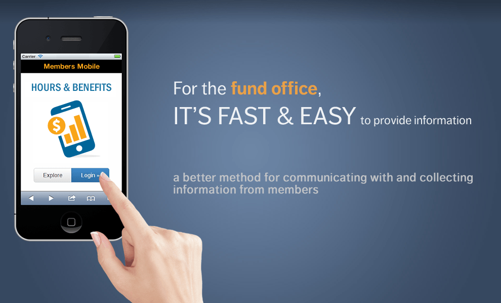 for the fund office it is fast and easy