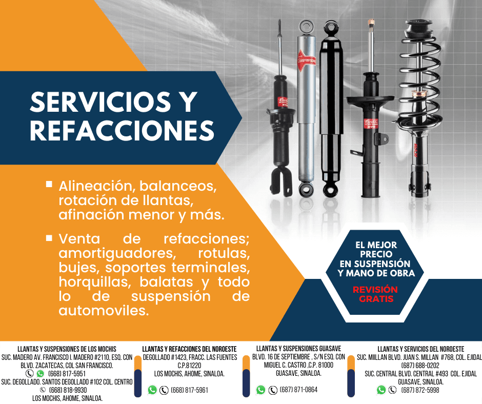 LLANTAS Y REFACCIONES DEL NOROESTE