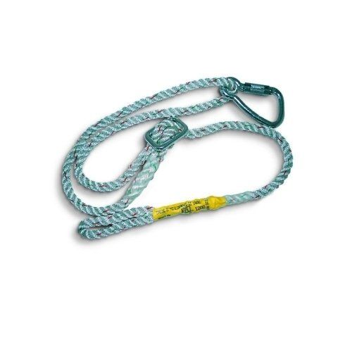 Art. N11 Cordino di posizionamentoisul alvoro, fune 100% poliammide diam. 12 mm. lunghezza 2 metri regolabiledotato di 1 moschettone in lega leggera