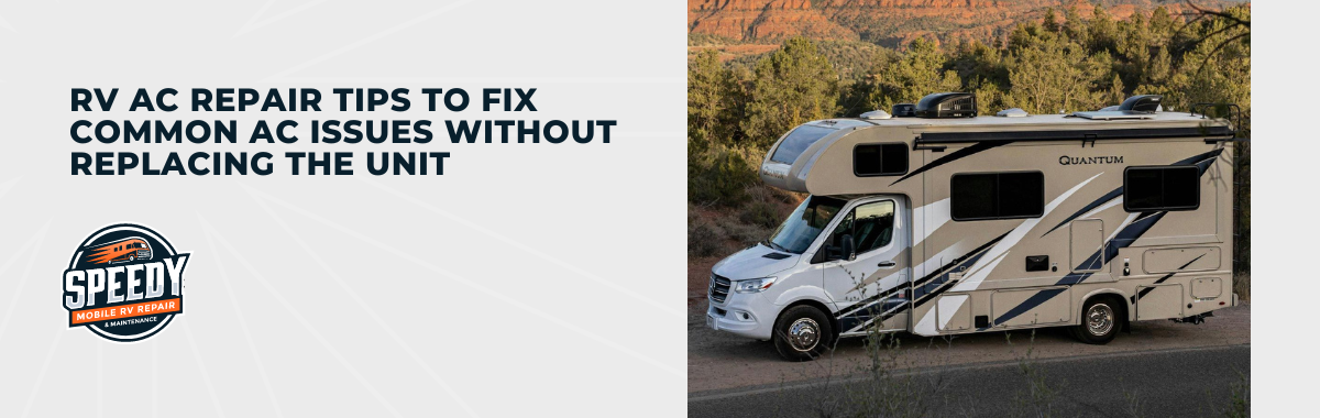 RV AC Repair Tips to Fix Common AC Issues Without Replacing the Unit