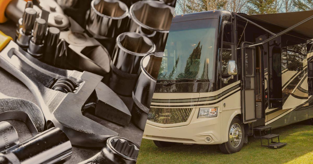 tools and an rv