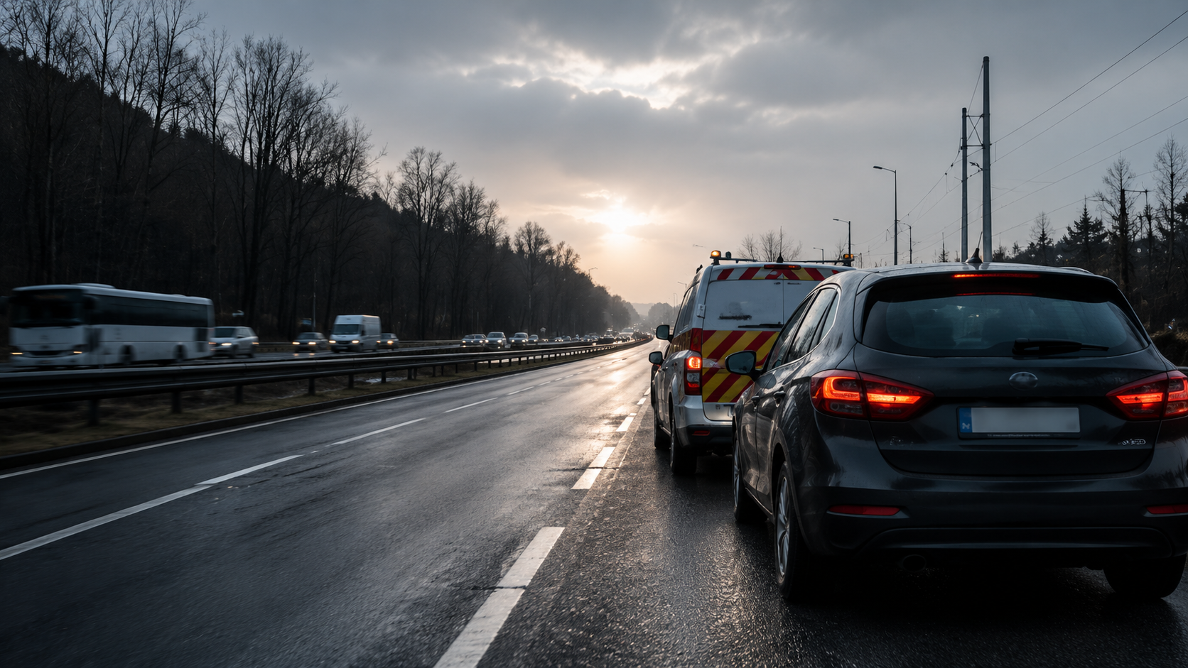 Vehicle camera footage used for incident evidence