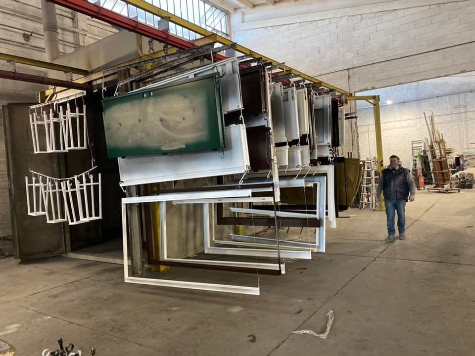 verniciatura metalli