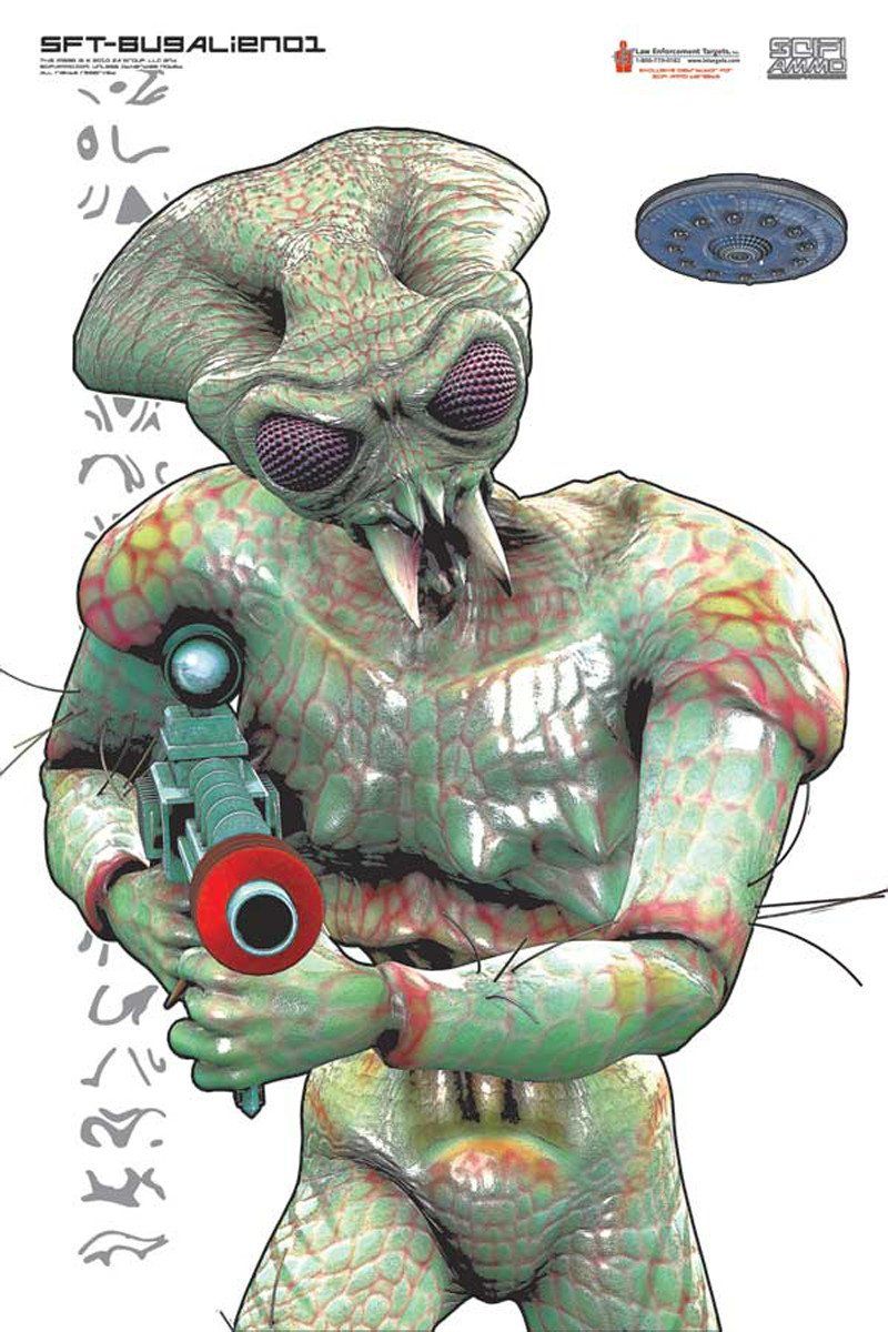 Space Alien Target Bug Alien 01