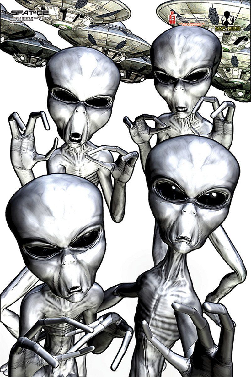 Space Alien Target Alien Invasion