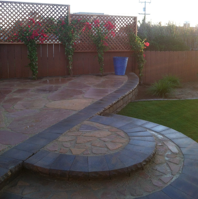 Lawn Care — Flowerbeds And Garden Path in Pismo Beach, CA