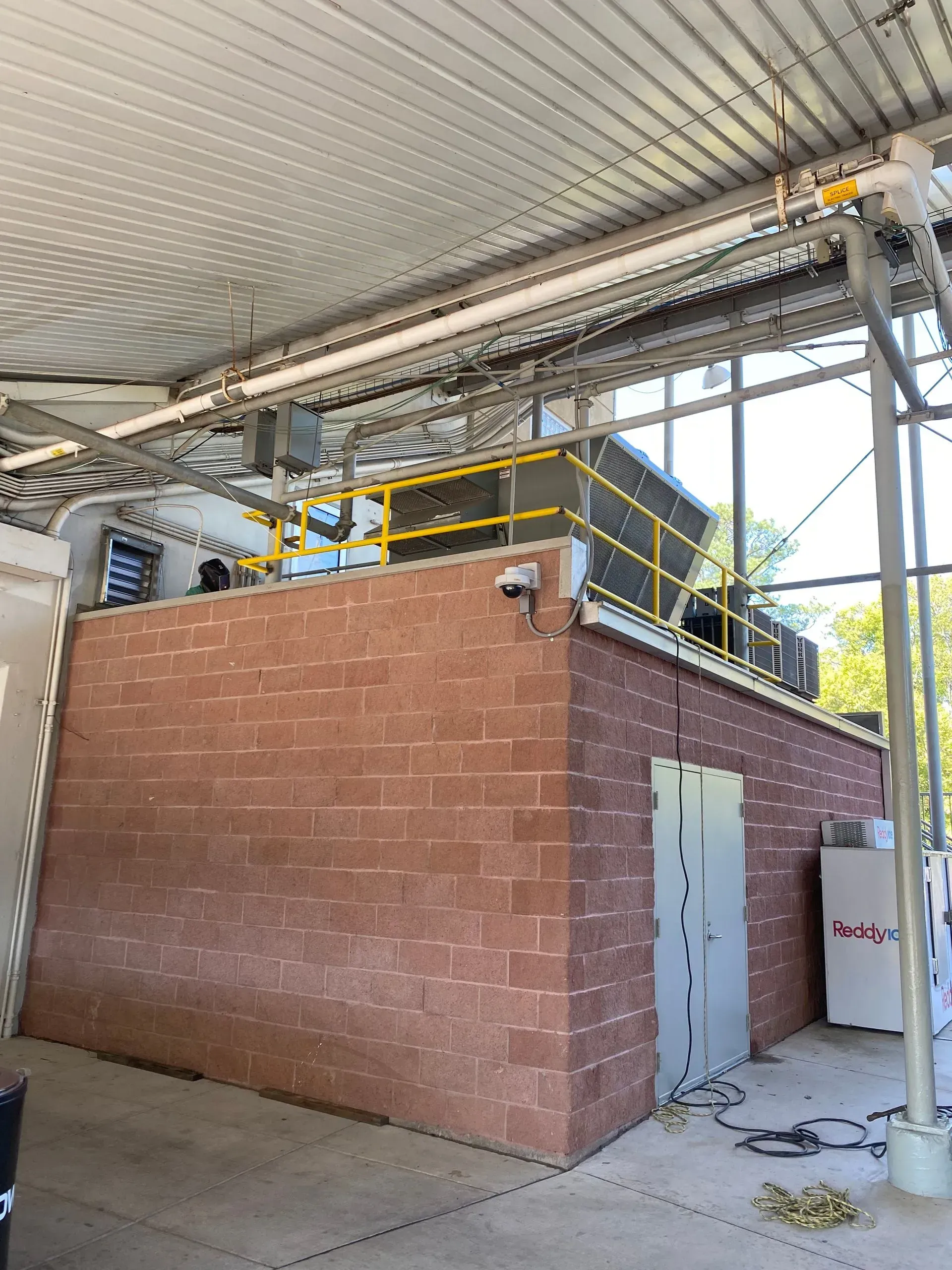 warehouse pallet racks and storage system setup