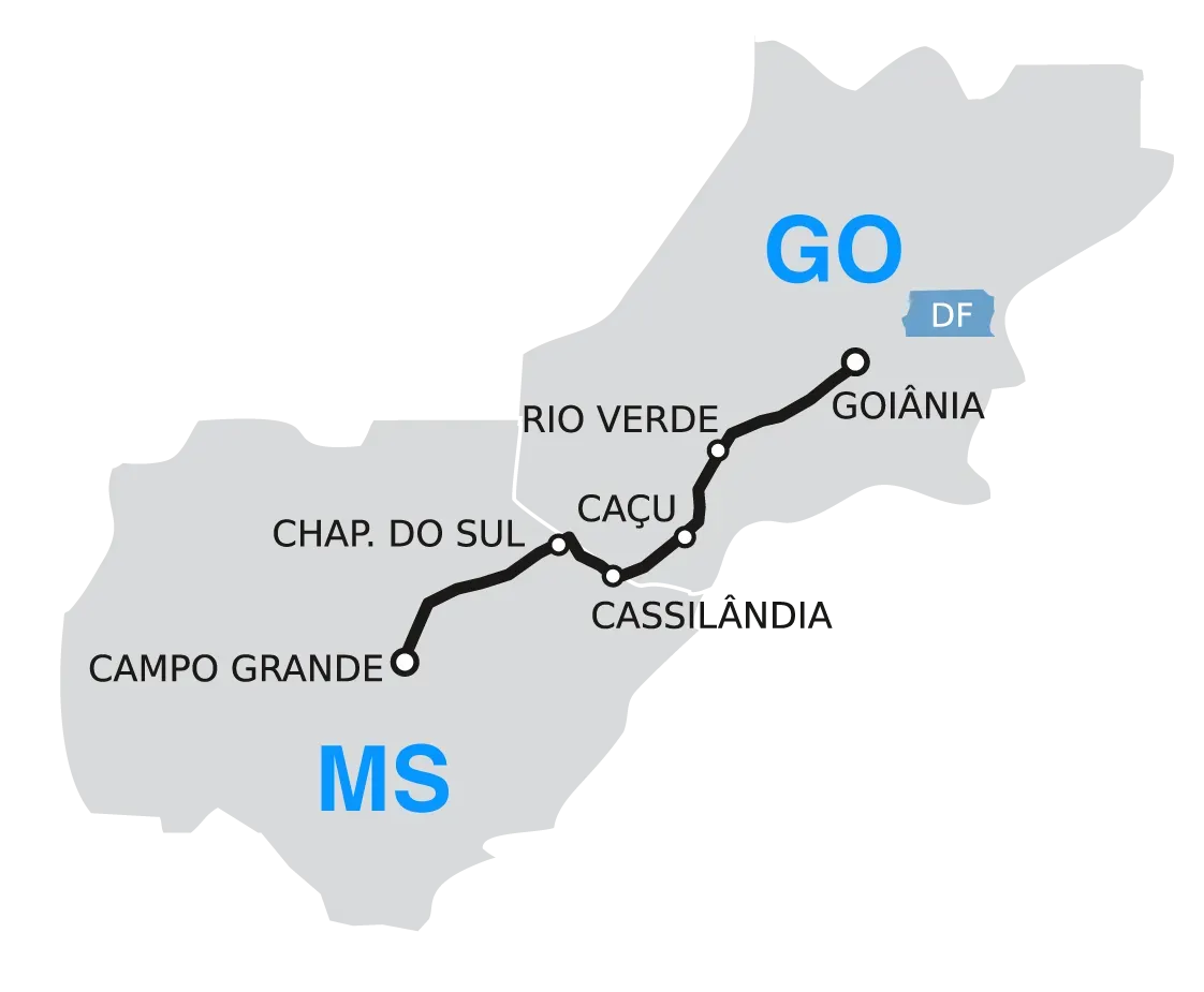 A rota de encomendas da Nobre Oficial