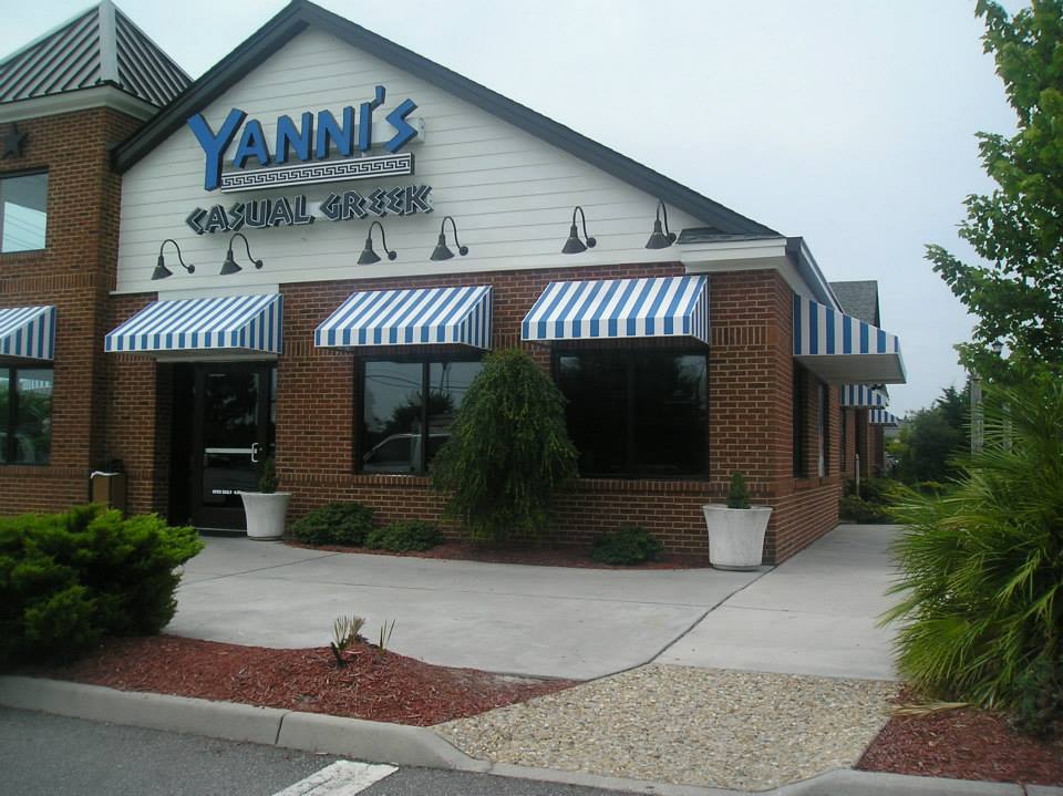 Yanni's Casual Greek Restaurant — Norfolk, VA — Hustead's Canvas Creations