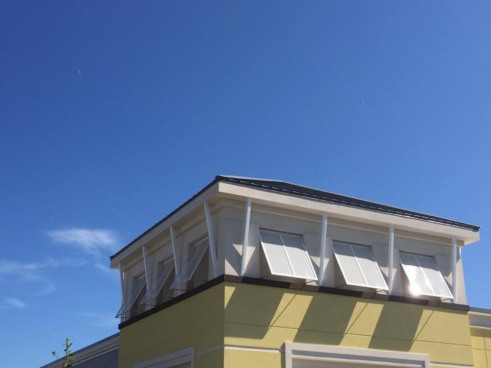 Building with Open Windows — Norfolk, VA — Hustead's Canvas Creations