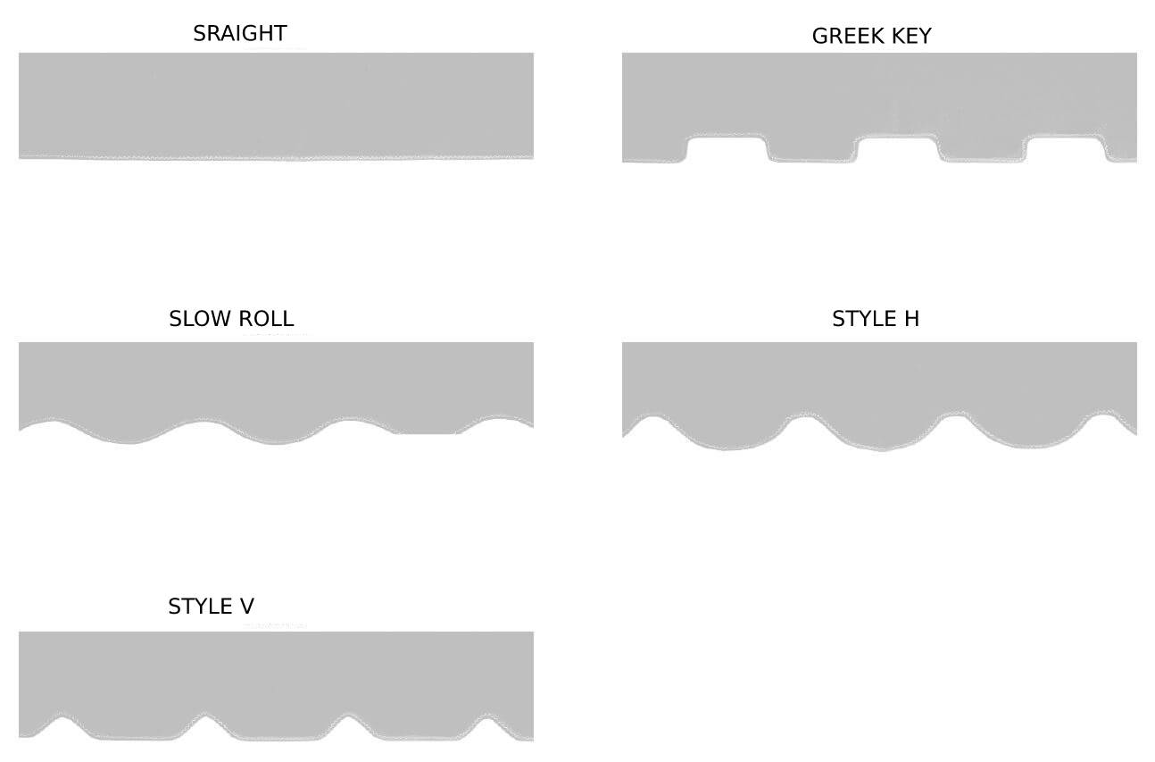 Type of Awnings — Norfolk, VA — Hustead's Canvas Creations