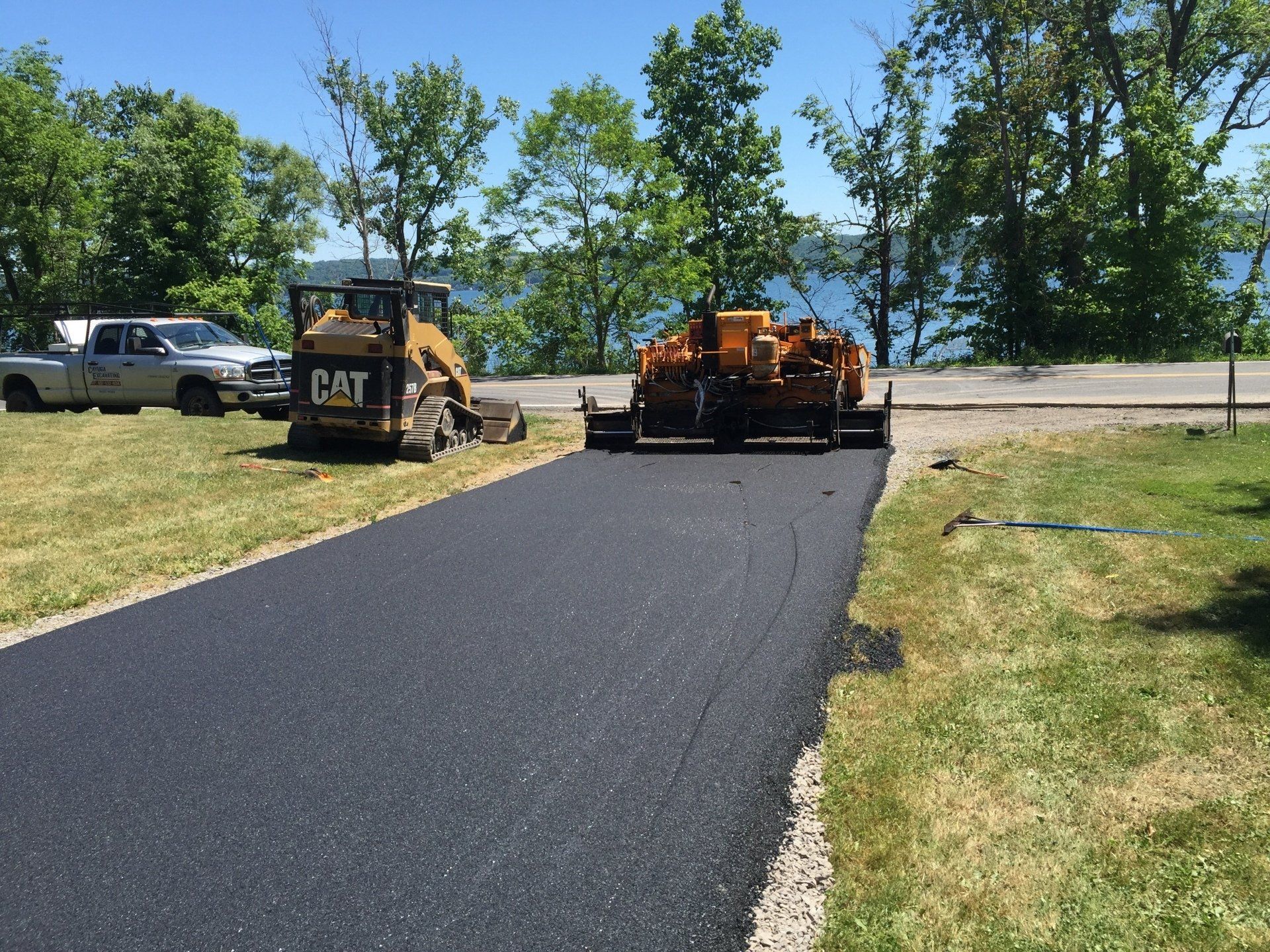 Road Under Construction — Finger Lakes — Cayuga Excavating & Paving