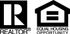 Logos for Realtor and Equal Housing Opportunity.