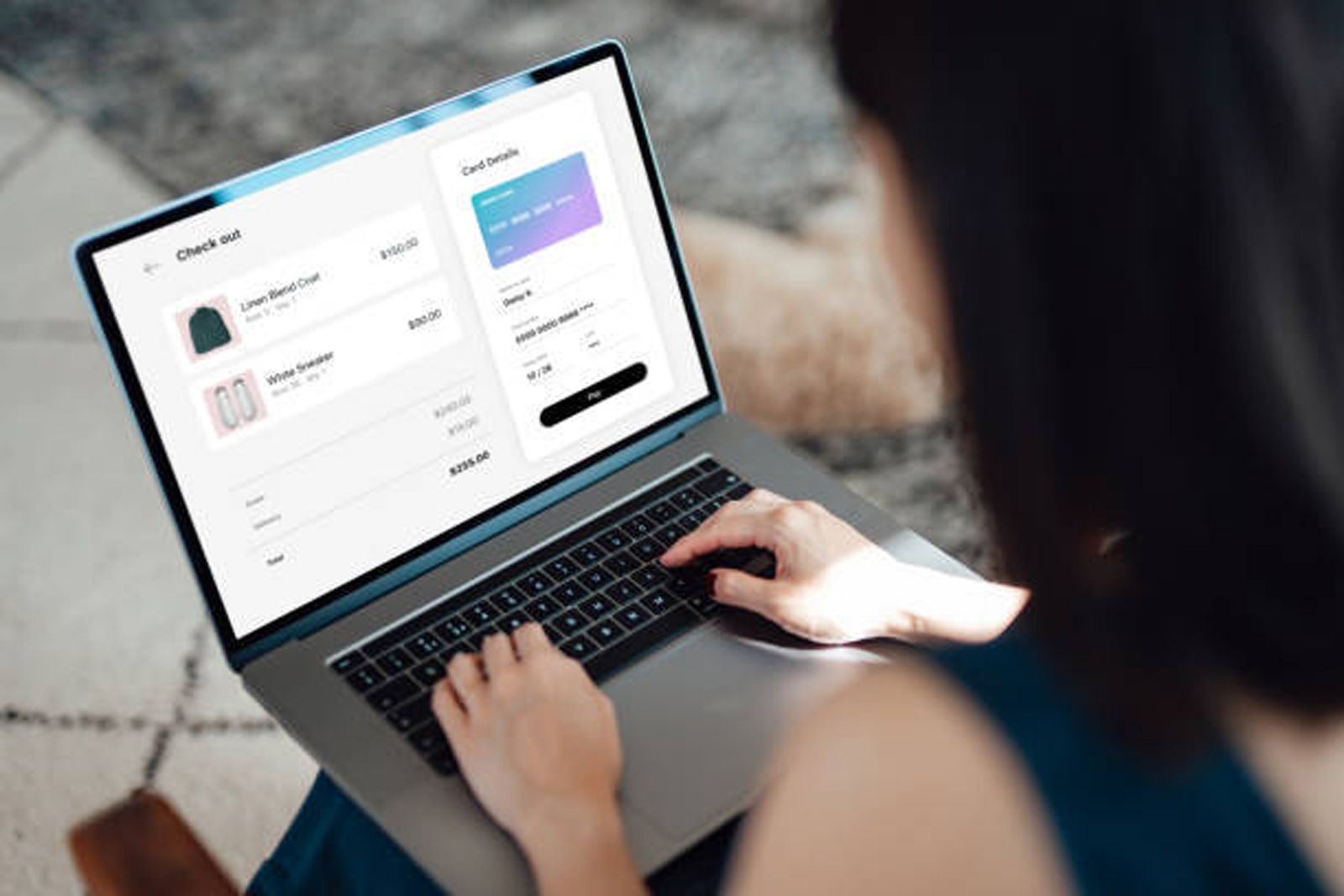 Woman Shopping Online — Honolulu, HI — Miracle's Shopify