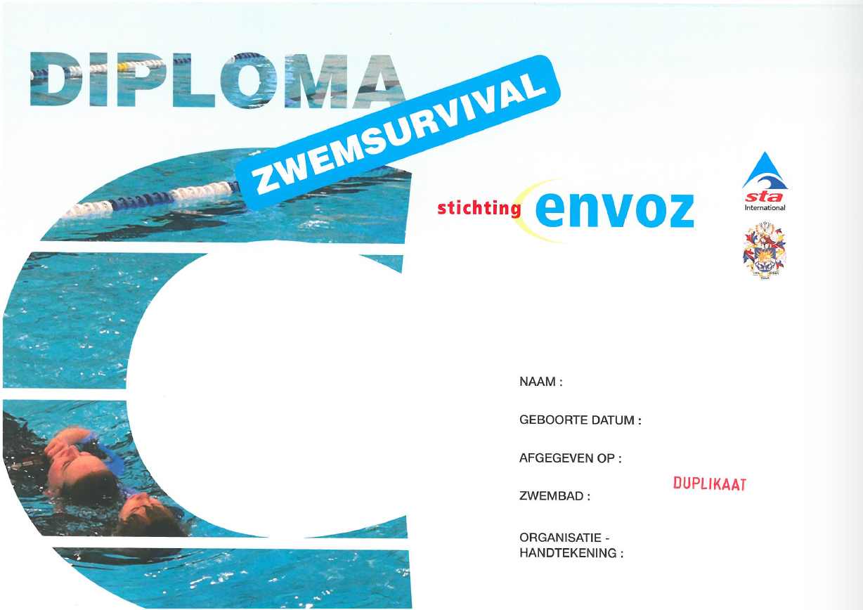 Envoz Zwemdiploma C