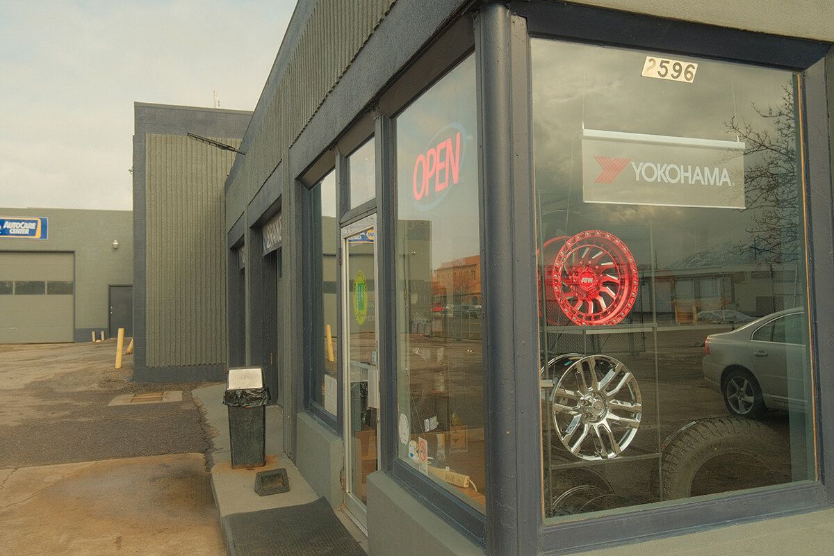 Shop Front Outside | Premium Auto - Ogden