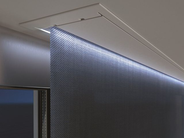 tenda da interno con retroilluminazione