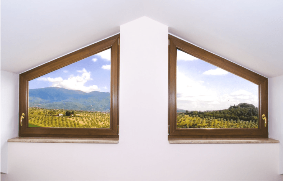 finestre in legno su misura