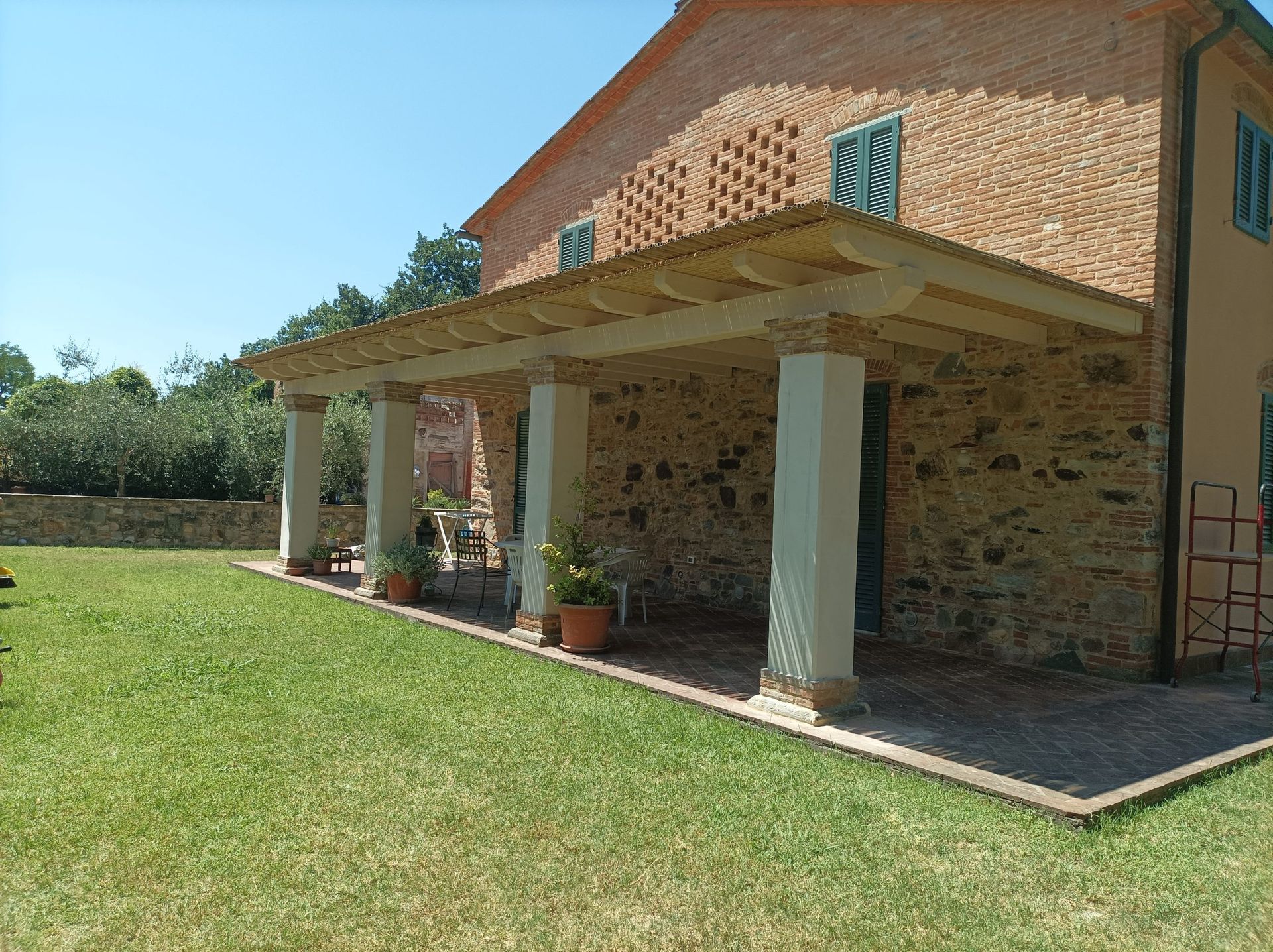 pergola in legno